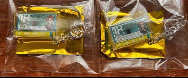 18trip エイトリ 全体会議 カセットキーホルダー 斜木七基