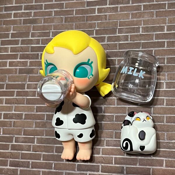 ★最新作★ POPMART 〈Baby Molly & Baby Tabby シリーズ〉Milk Lover 中袋未開封