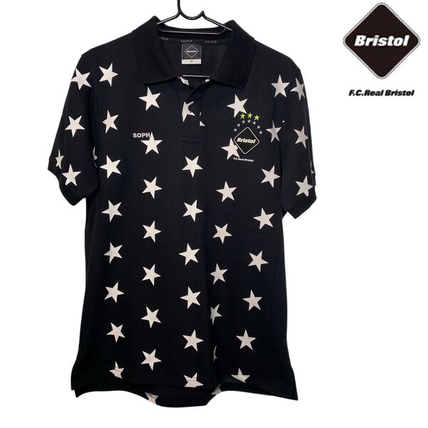 F.C.Real Bristol エフシーレアルブリストル 半袖ポロシャツ 星柄 スター SOPH