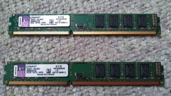 DDR3 4GB 2枚