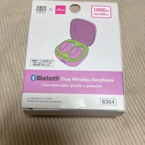 TOKYO GIRLS COLLECTION×DAISO Bluetoothワイヤレスイヤホン パープル