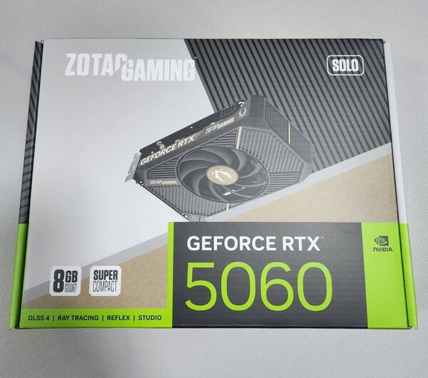新品未開封、納品書付き、迅速発送、ZOTAC RTX5060 8GB