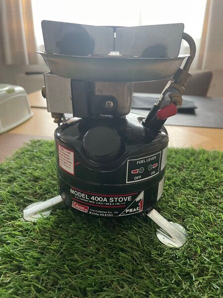 Coleman モデル 400A STOVE peak1 ピーク1 ツーレバー ビンテージ 88年6月製 美品
