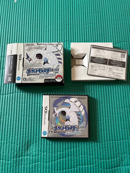 ポケットモンスター ソウルシルバー ケース 取説 箱のみ