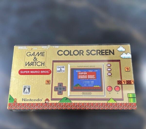 ゲーム&ウォッチ スーパーマリオブラザーズ カラー 美品
