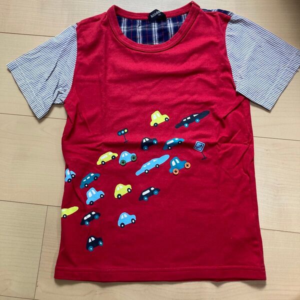 美品★クレードスコープ 車柄 半袖Tシャツ 120