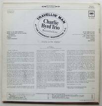 ◆ CHARLIE BYRD Trio / Travellin ' Man ◆ Columbia CS 9235 (2eye) ◆ V_画像2
