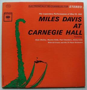 ◆ MILES DAVIS At Carnegie Hall ◆ Columbia CS 8612 (2eye) ◆ P