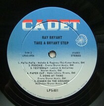 ◆ RAY BRYANT / Take A Bryant Step ◆ Cadet LPS-801 (dg) ◆ T_画像4