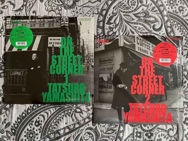 山下達郎 『オン・ザ・ストリート・コーナー1&2』 2000年ver. 生産限定アナログ 2枚セット