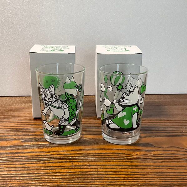 ヒグチユウコ circus展 グラス 2個セット 新品 カップ