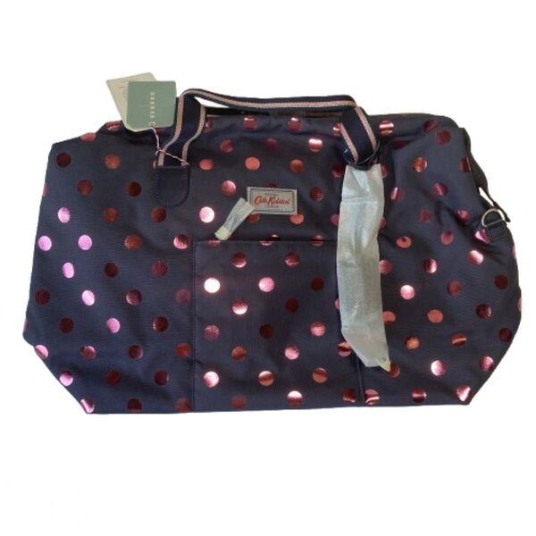 アウトレット Cathkidston キャスキッドソン ボストンバック 水玉