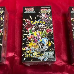 【未開封】シャイニングトレジャーexシュリンク付きBOX×3BOX【新品】