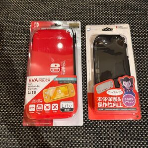 Nintendo Switch Lite用 EVAポーチ レッド 未使用