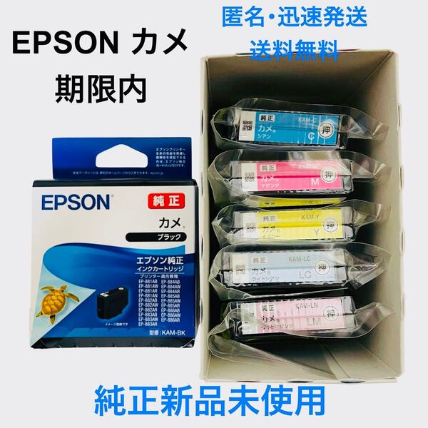 【新品未使用】エプソン EPSON カメ 6色パック 純正インクカートリッジ