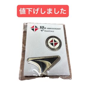 TOURSTAGE 10周年記念 ピンバッジ