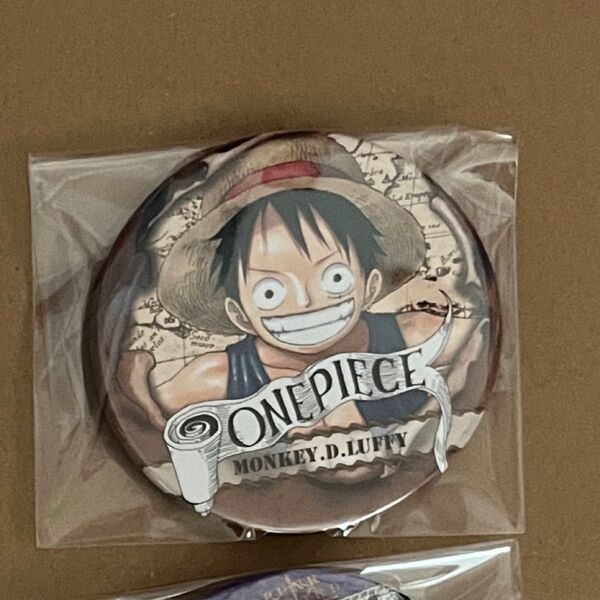 ワンピース ルフィ ONEPIECE 麦わらストア コレクション缶バッジ