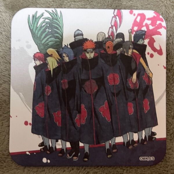 ジャンプ展 NARUTO 暁 アートコースター