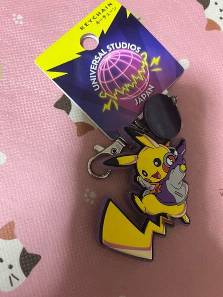 ユニバ ユニバーサルスタジオジャパン USJ ポケモン ハロウィン ピカチュウ ラバーストラップ キーチェーン DJ