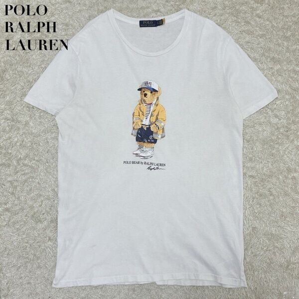 POLO RALPH LAUREN ポロラルフローレン ポロベア Tシャツ ホワイト 白 Lサイズ