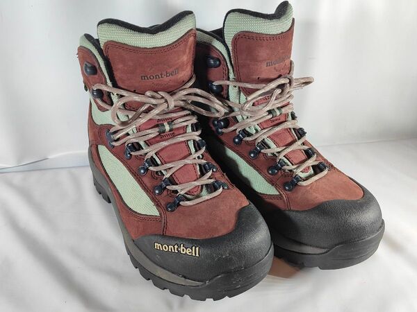 【極美品】mont-bell 登山靴 正規品 ゴアテックス/ビブラム 防水 透湿