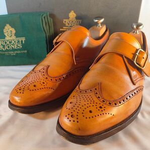 【美品】Crockett&Jones/Chalfont 高級革靴 英国製正規品