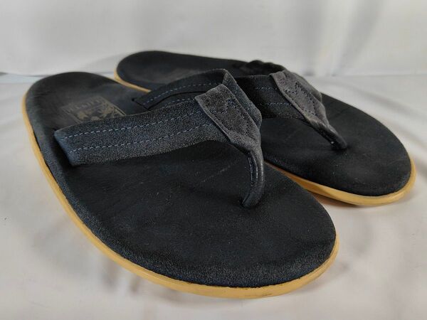 【美品】ISLAND SLIPPER 本革 高級レザーサンダル ハワイ製正規品