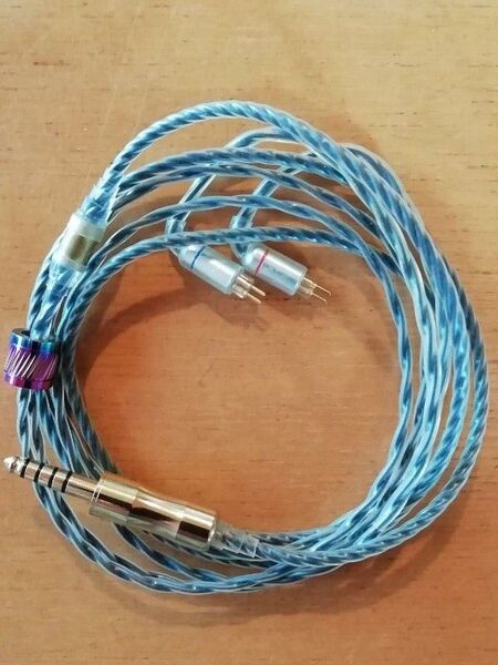 小鹿さん ケーブル 4.4mm 2pin colorful リケーブル 有線イヤホン