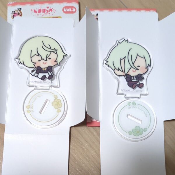 んまほっぺ 刀剣乱舞 ミニアクリルスタンド ファミマ限定 髭切 膝丸
