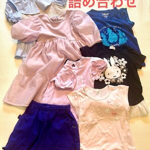 女の子 100サイズ 夏服 プチマインなどまとめ売り 7点セット