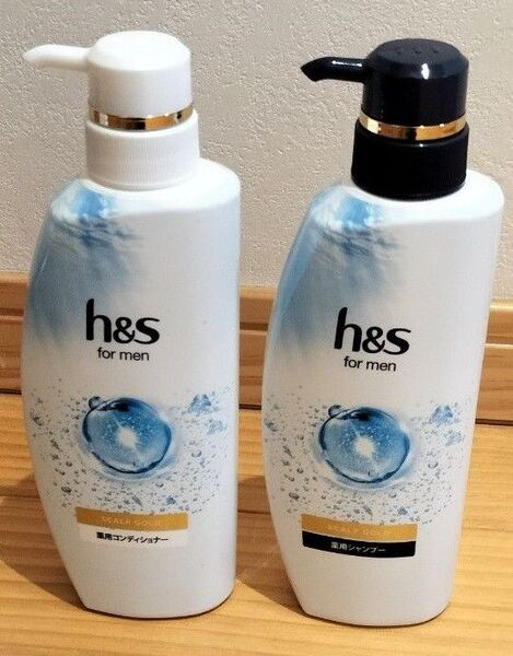 h&s for men シャンプー&コンディショナー セット 350mL+350g スカルプゴールド エイチアンドエスフォーメン