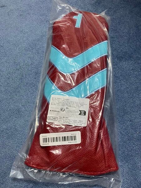 ドライバー用ヘッドカバー 新品未使用未開封