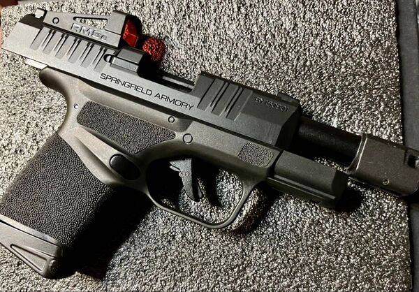 Springfield Hellcat ヘルキャット フィンガーブローバック 排莢式 モデルガン