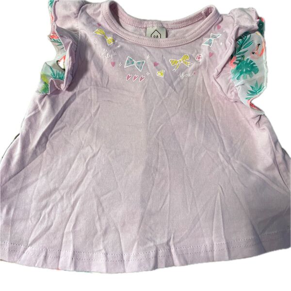 カットソー チュニック トップス 半袖 80サイズ ベビー ベビー服 子供服