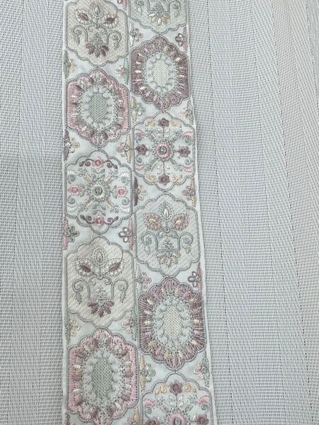 インド刺繍リボン リボン1m ハンドメイド ヘアアクセサリー ポーチ