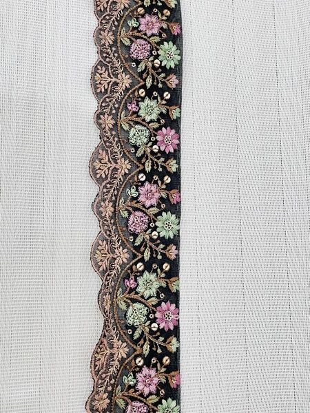 インド刺繍リボン リボン1m ハンドメイド ヘアアクセサリー ポーチ