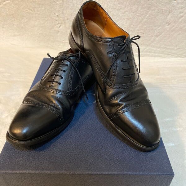 SCOTCH GRAIN ドレスシューズ ビジネスシューズ24.5cm 革靴 紳士靴 黒