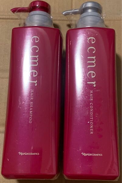新入荷ナリス化粧品エクメールシャンプー本体500mL 5点エクメールコンディショナー本体500mL 5点