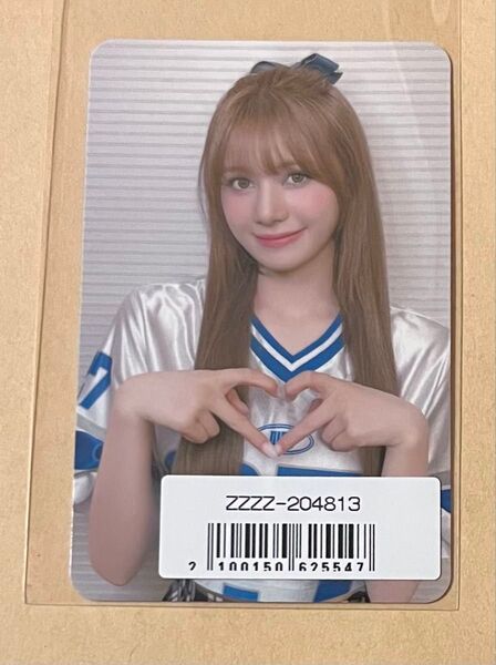 NiziU トレカ ニナ 1点 ソニミュ SONY オンライン ラキドロ ラッキードロー 特典 ユニフォーム AWAKE