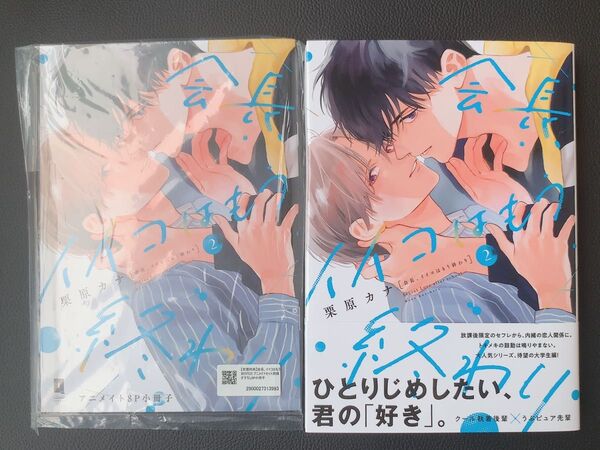 会長、イイコはもう終わり 2巻 栗原カナ アニメイト小冊子付き