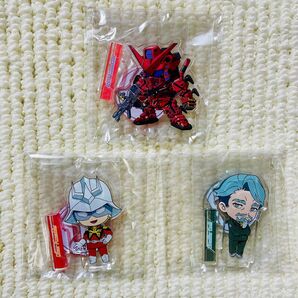 機動戦士ガンダム ジークアクス アクリルスタンド 3個セット シャア シャリア・ブル 赤いガンダム