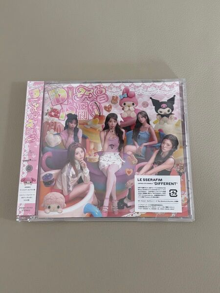 ルセラフィム lesserafim different キャラクターコラボレーション盤 CD シリアルトレカ無し メロクロ
