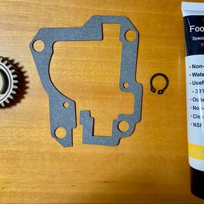 キッチンミキサー用 フードグリース ギア ガスケット サークリップ 4点セット