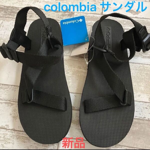 【新品タグ付き】Columbia スポーツサンダル 28cm ブラック メンズサンダル 黒 コロンビア