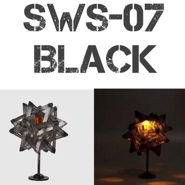 WELLHIKE SWS-07 BLACK ランタンシェード ゴールゼロ 38灯 ( コロニスタ ではありません ①