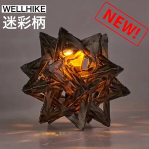 迷彩柄 数量限定 WELLHIKE ランタンシェード ゴールゼロ 38灯 ( コロニスタ ではありません ①