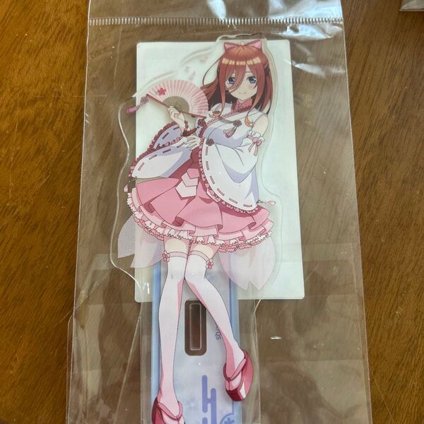 五等分の花嫁 カフェ アクリルスタンド三玖