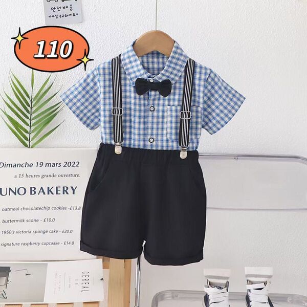 ☆新品☆フォーマル 男の子 セットアップ 入園式 結婚式 スーツ 110cm