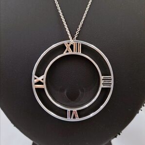 ティファニー TIFFANY & Co. アトラス オープン メダリオン シルバー ネックレス SV925