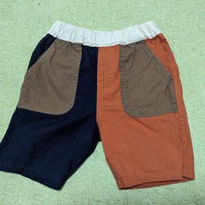 【Kids カラフル ハーフパンツ 110cm】